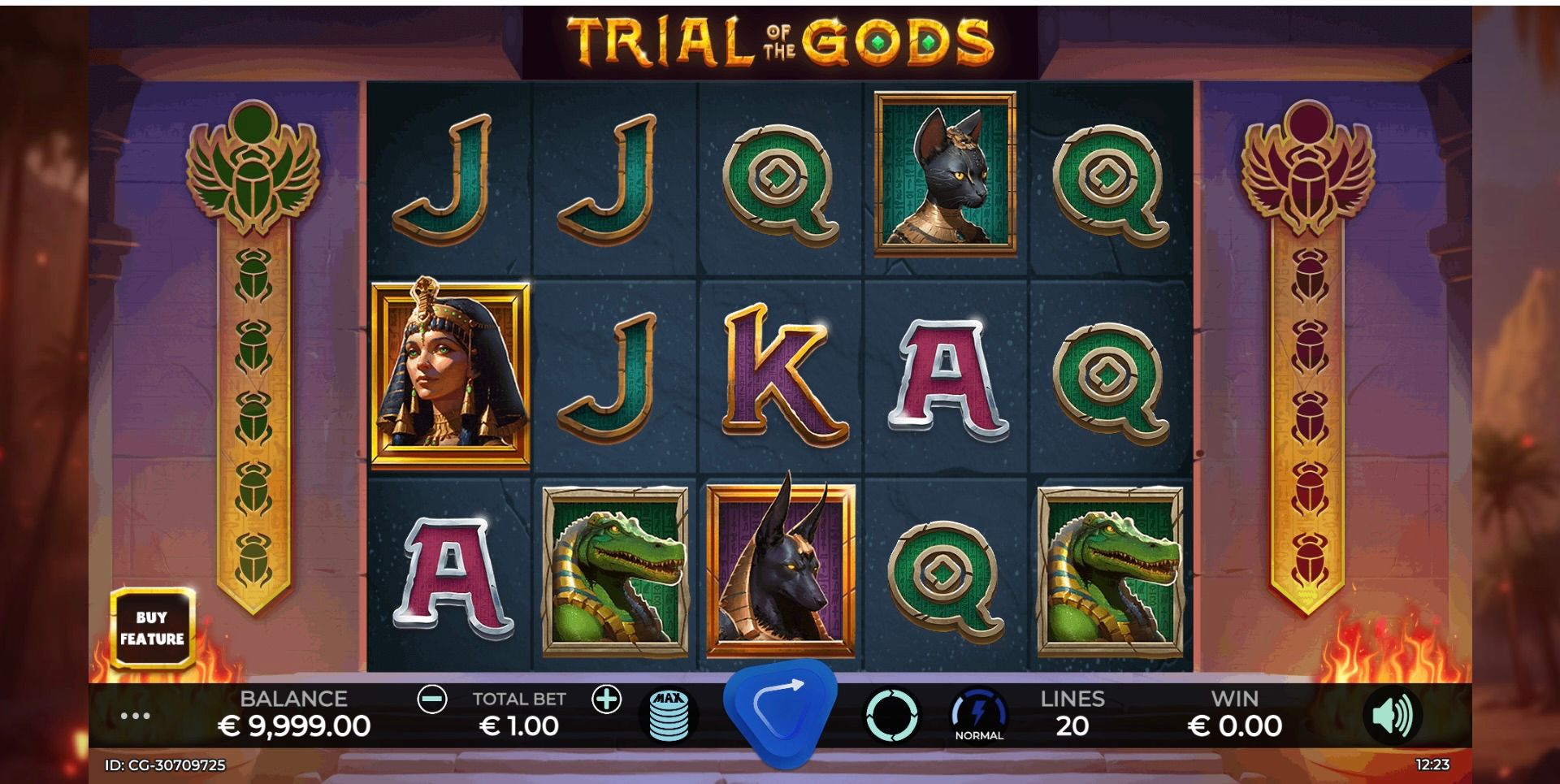 Trial of the Gods is the best Online Slot by Caleta Gaming