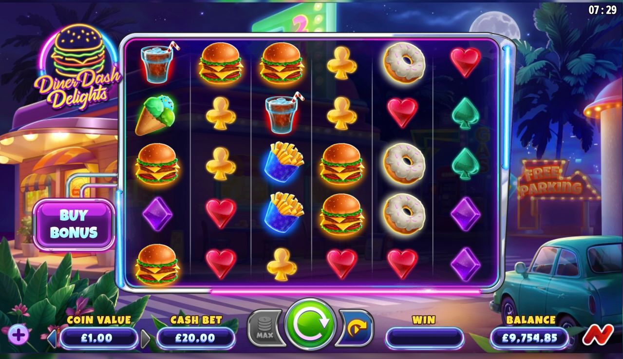 NetGaming Slot Diner Dash Delights