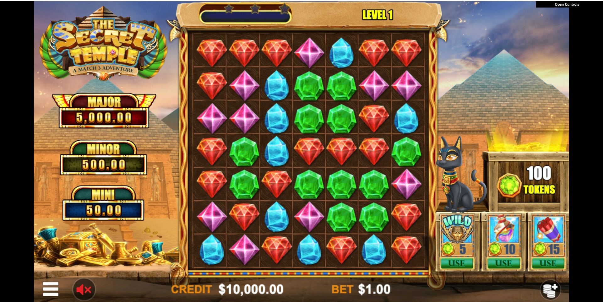 Pirates Gold Studios The Secret Temple slot