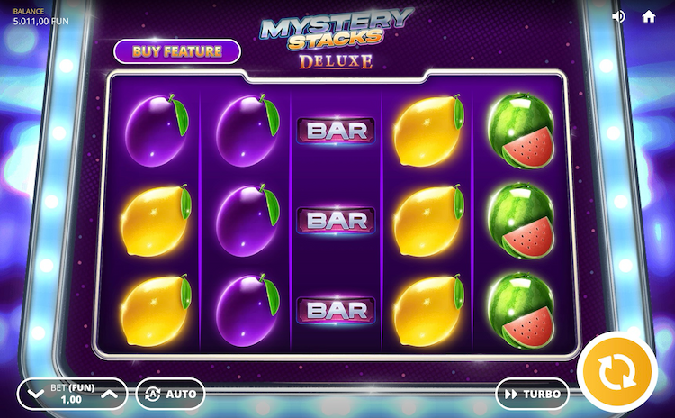 Silverback Gaming Retro Slot Mystery Stacks Deluxe