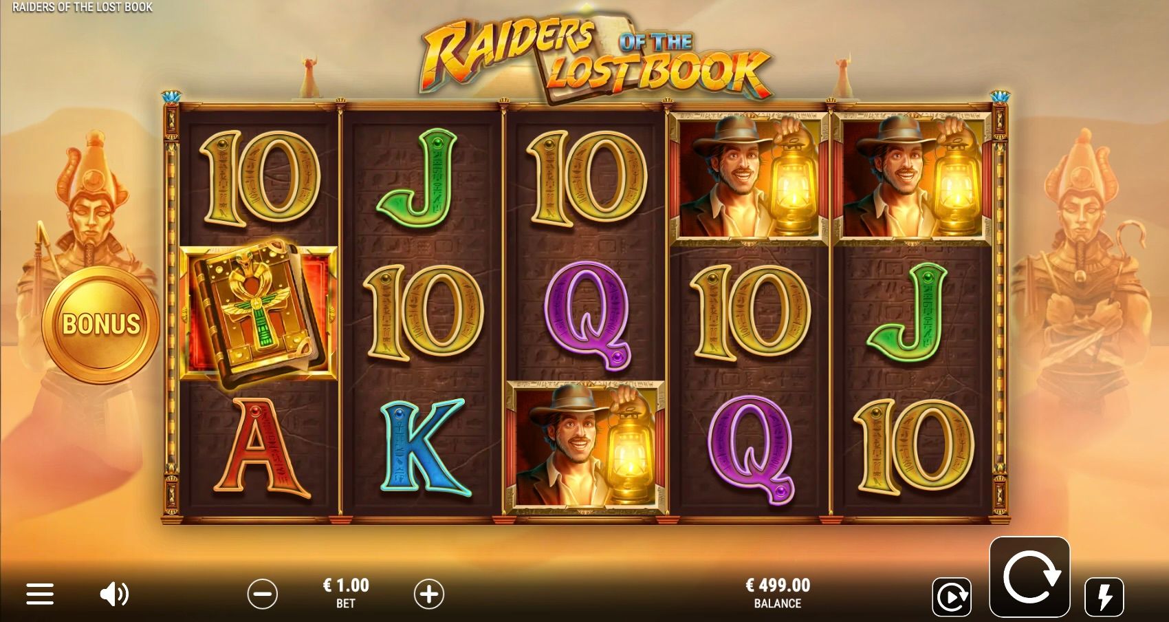 Raiders of the Lost Ark is the best slot game by GameArt