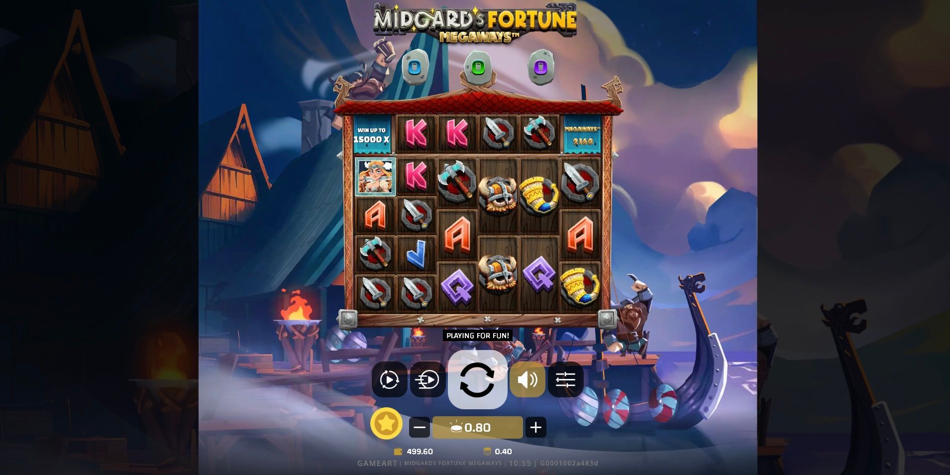 Midgards Fortune Megaways is our favourite Slot from GameArt