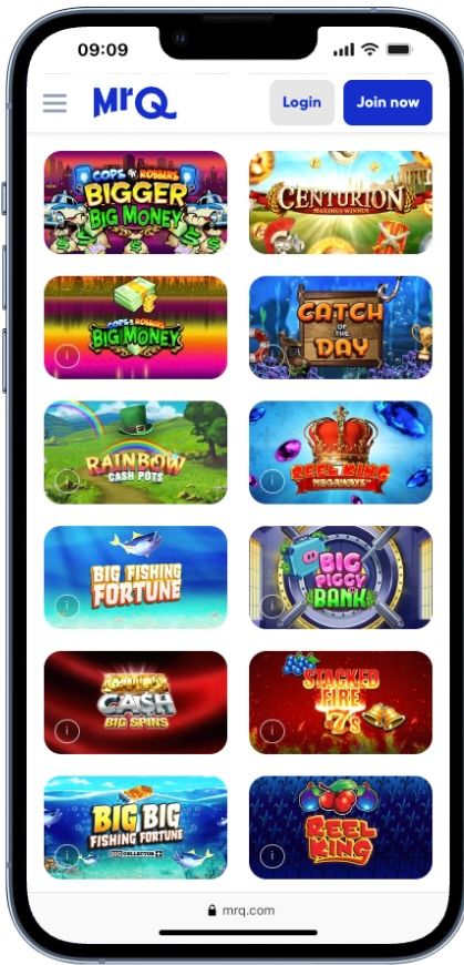 iPhone with Inspired Casino Games ready to play and win