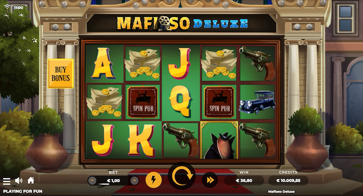 Spinmatic Slot Mafioso Deluxe