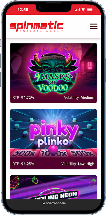 Spinmatic casinos