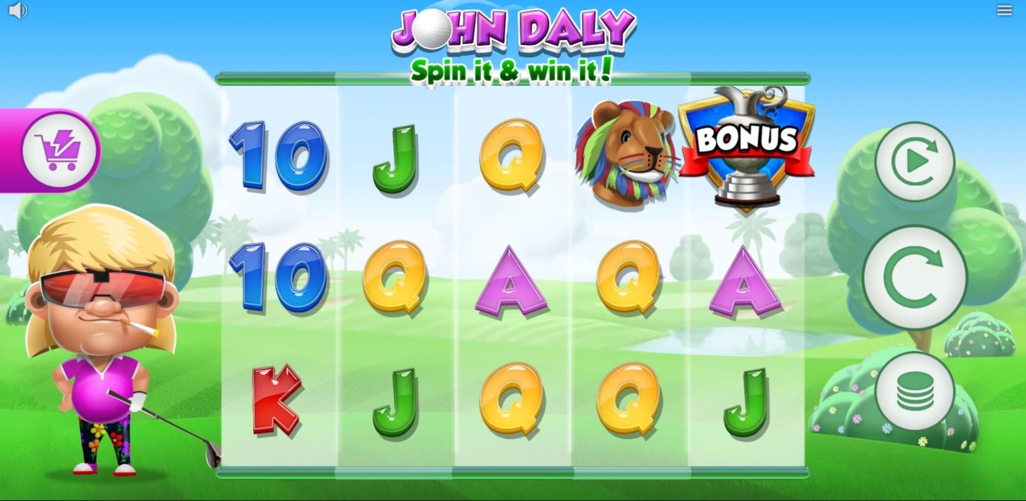 Spearhead Studios Slot John Daly Spin It and Win It
