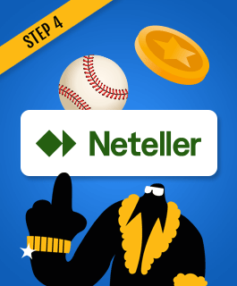 Make a deposit at a Neteller bookie