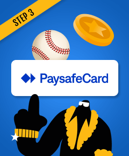 Select PaysafeCard at a Paysafecard betting site