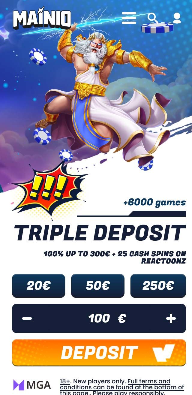 Mainiokasino review lists all the bonuses available for you today