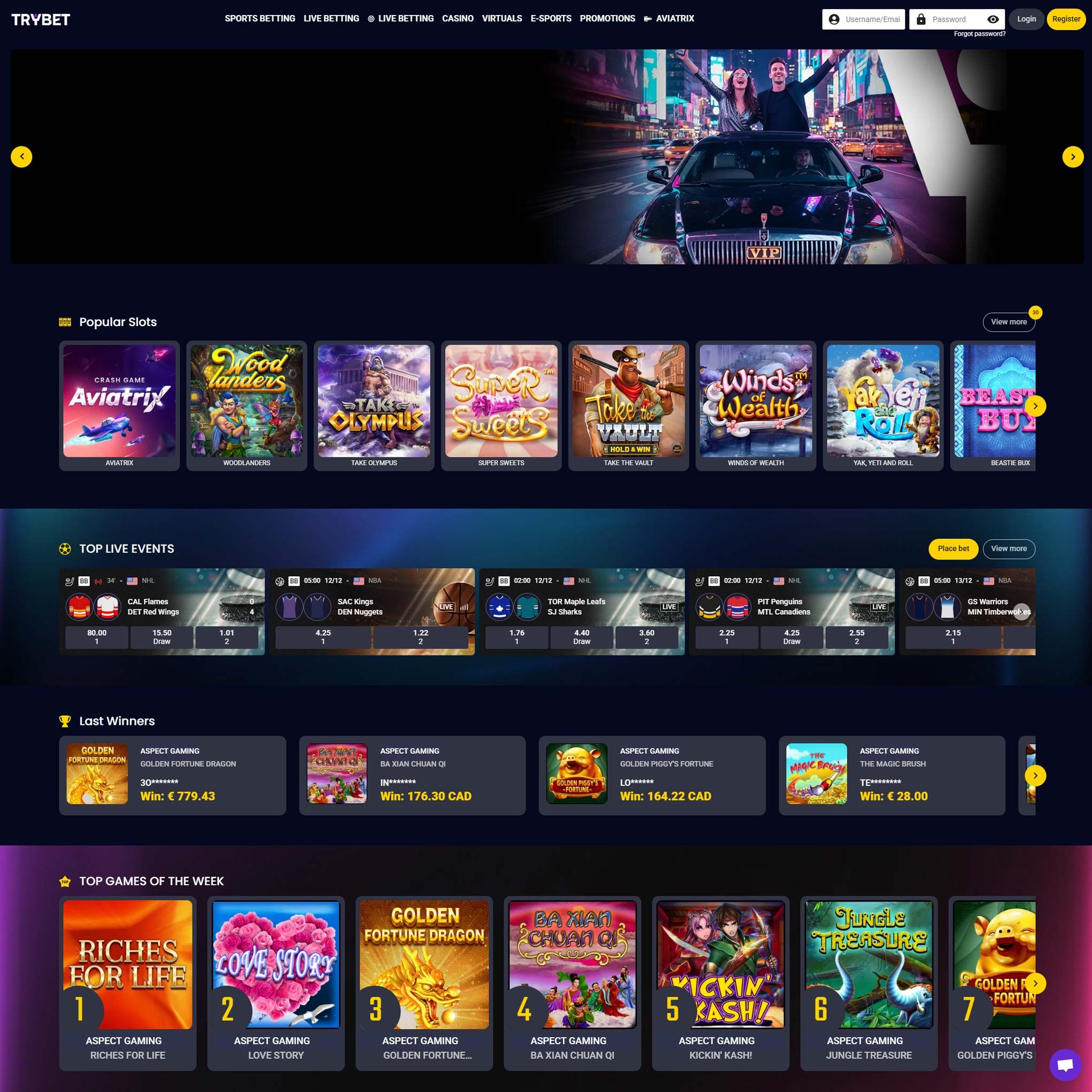 Suomalaiset nettikasinot tarjoavat monia hyötyjä pelaajille. Trybet Casino on suosittelemamme nettikasino, jolle voit lunastaa bonuksia ja muita etuja.