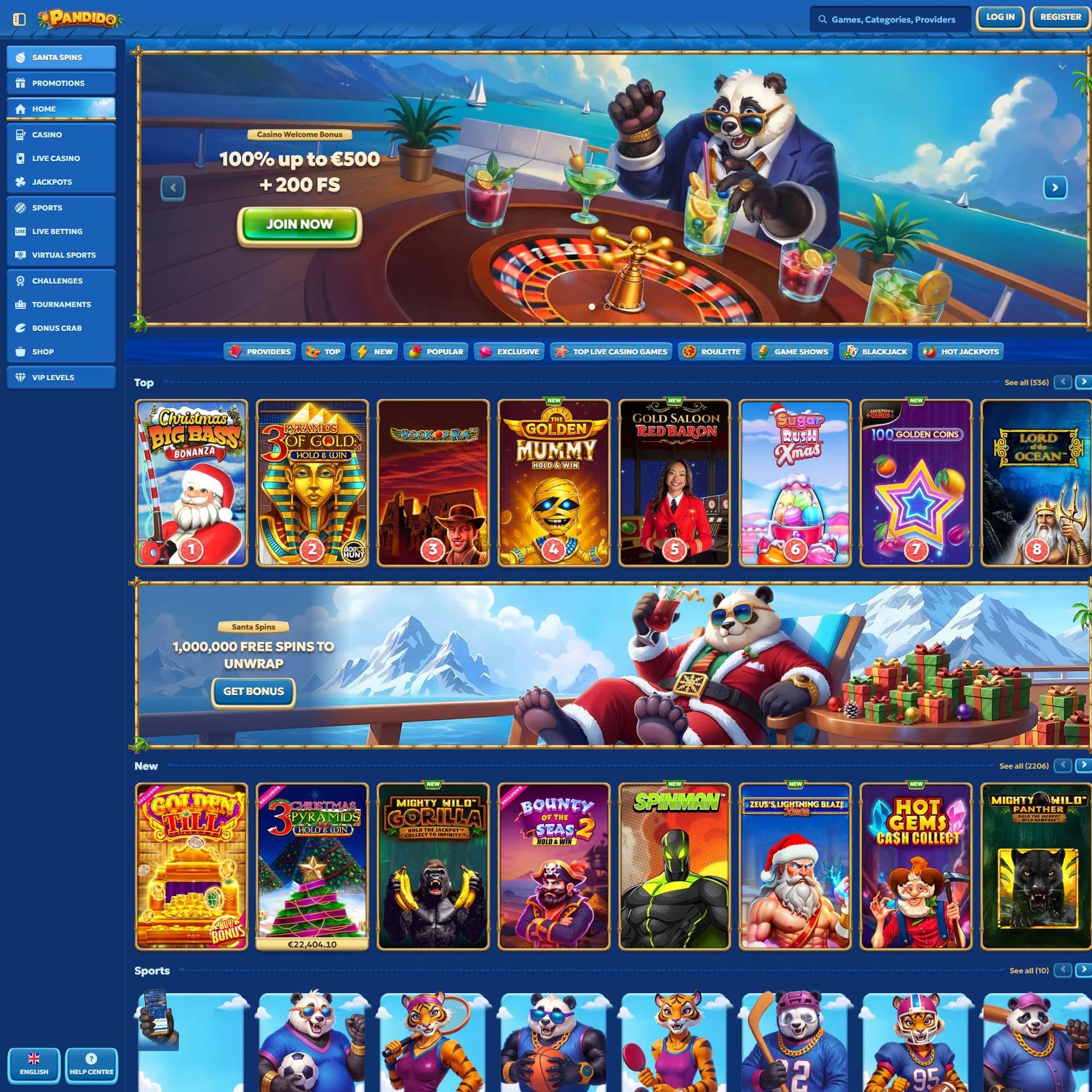 Pandido Casino review by Mr. Gamble