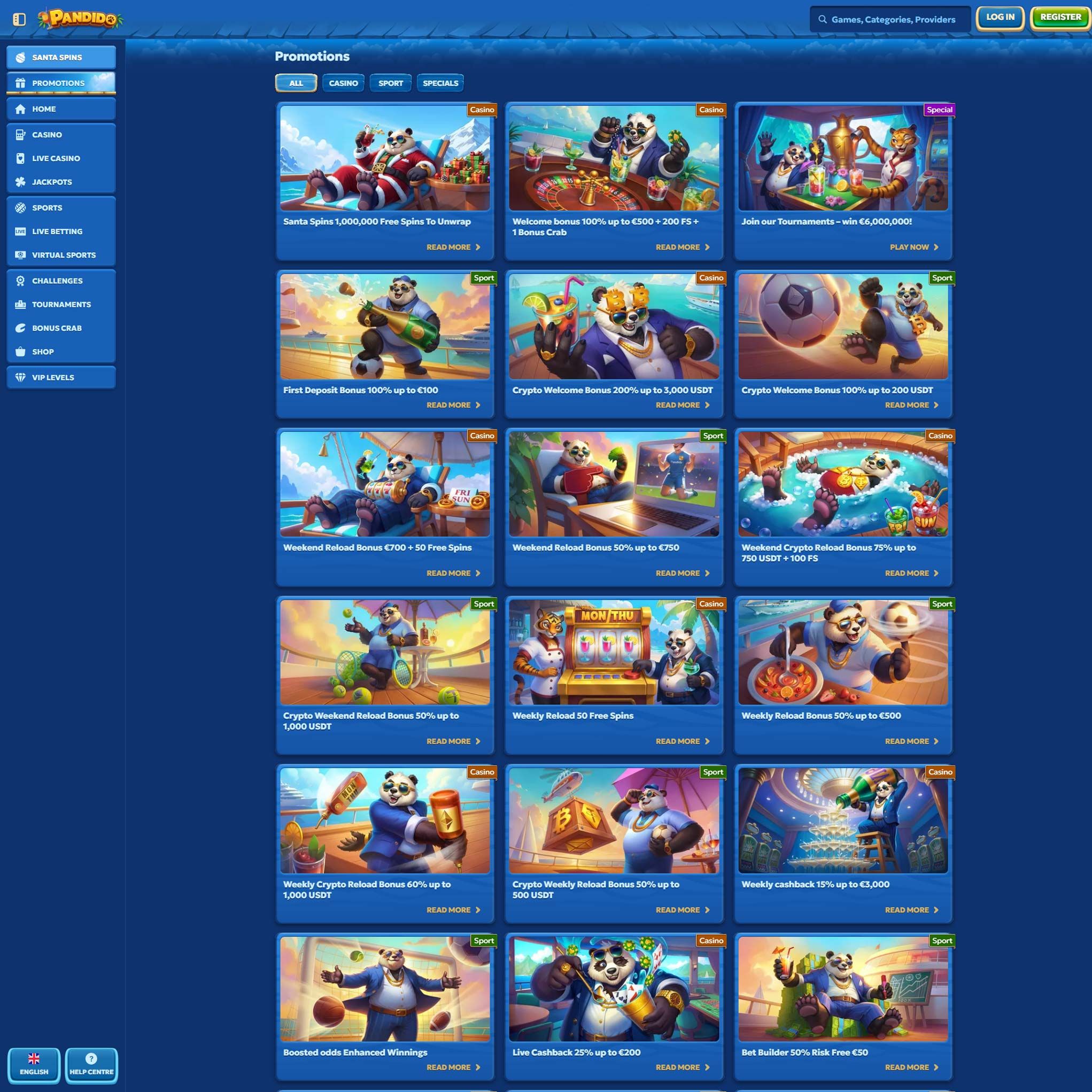 Play casino online at Pandido Casino to score some real cash winnings - an online casino real money site! Compare all online casinos at Mr. Gamble.