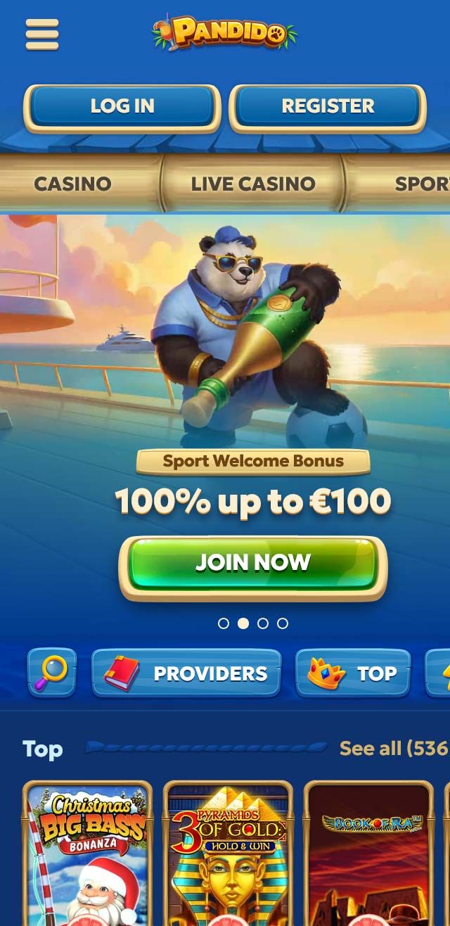 Pandido Casino review lists all the bonuses available for you today