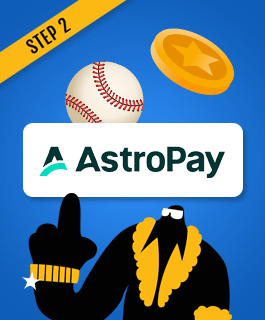 Confirm payment at an AstroPay betting site