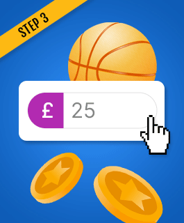 Enter your deposit amount of a Skrill betting site