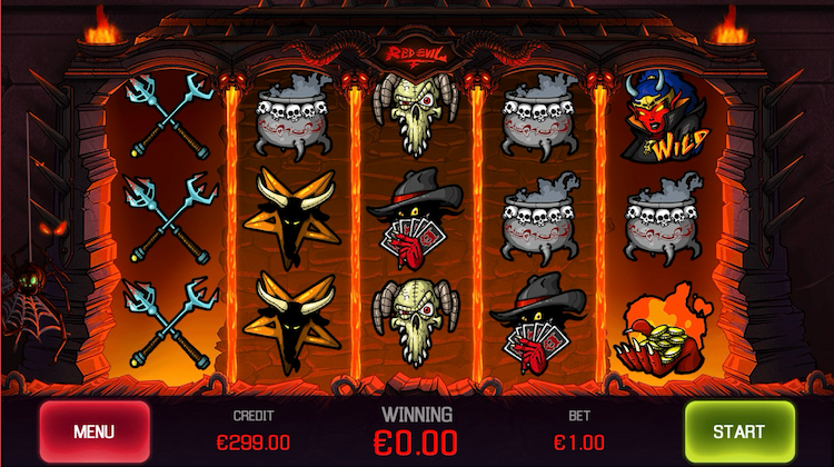 Red Evil  is the best horror slot by Apollo Games
