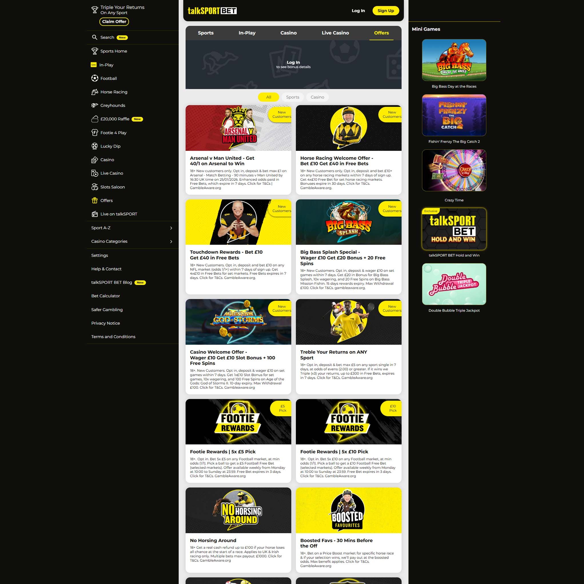 Play casino online at talkSPORT BET Casino to win real cash winnings - an online casino real money site! Compare all UK online casinos at Mr. Gamble.