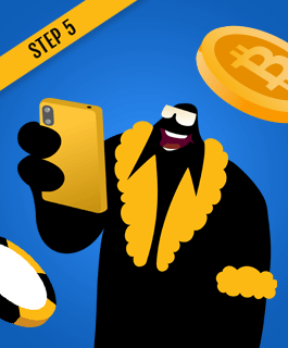 Confirm to register at a crypto site no deposit