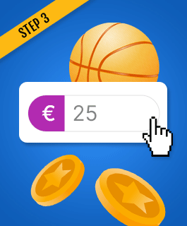 Enter your deposit amount of a Skrill betting site