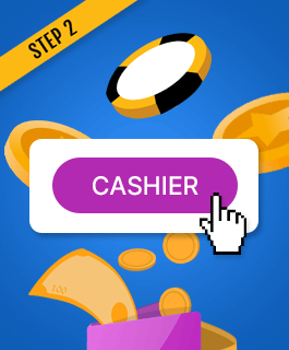 Navigate to the cashier section of a fast pyaout betting site