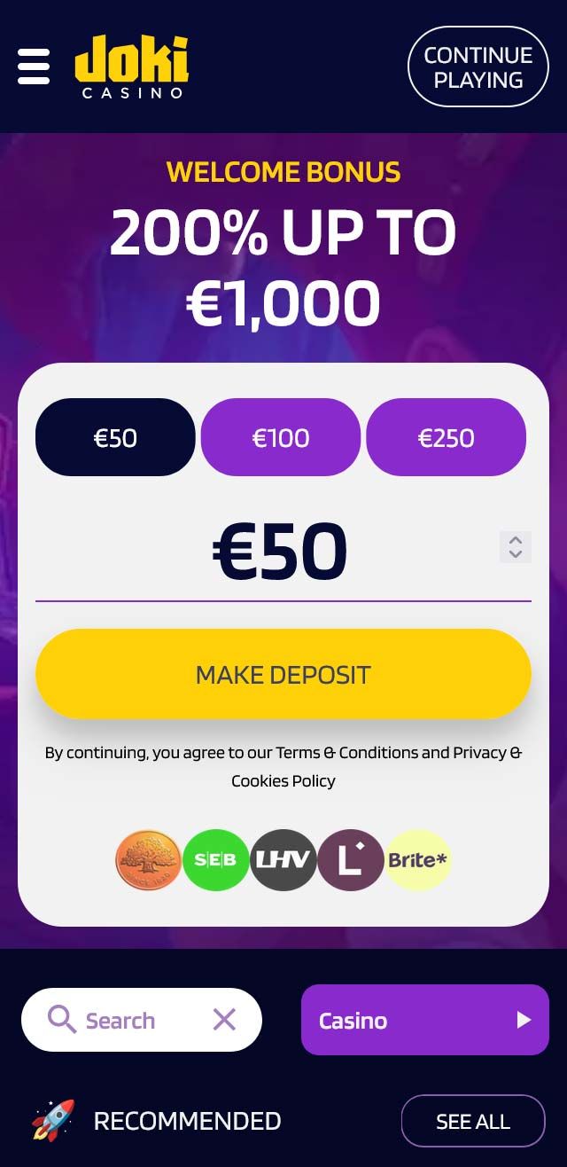 Joki Casino review lists all the bonuses available for you today