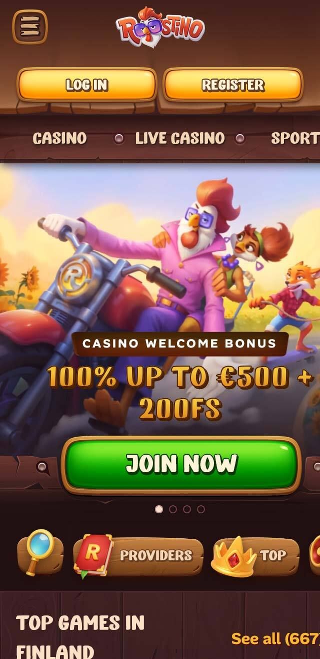 Roostino Casino review lists all the bonuses available for you today