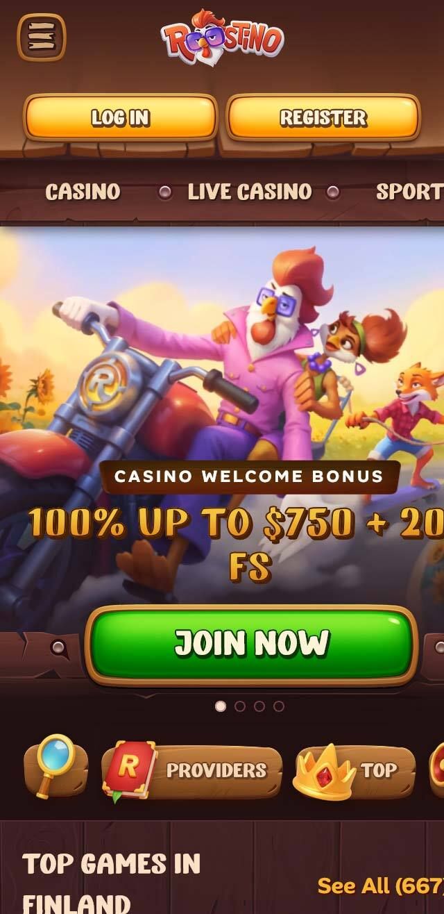 Roostino Casino review lists all the bonuses available for Canadian players today