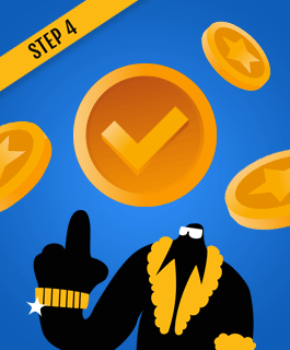 Choose a payment option that supports €2 deposits