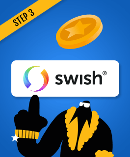 Choose Swish for deposits