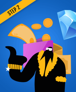 Go to cashier of your chose Swish gambling site