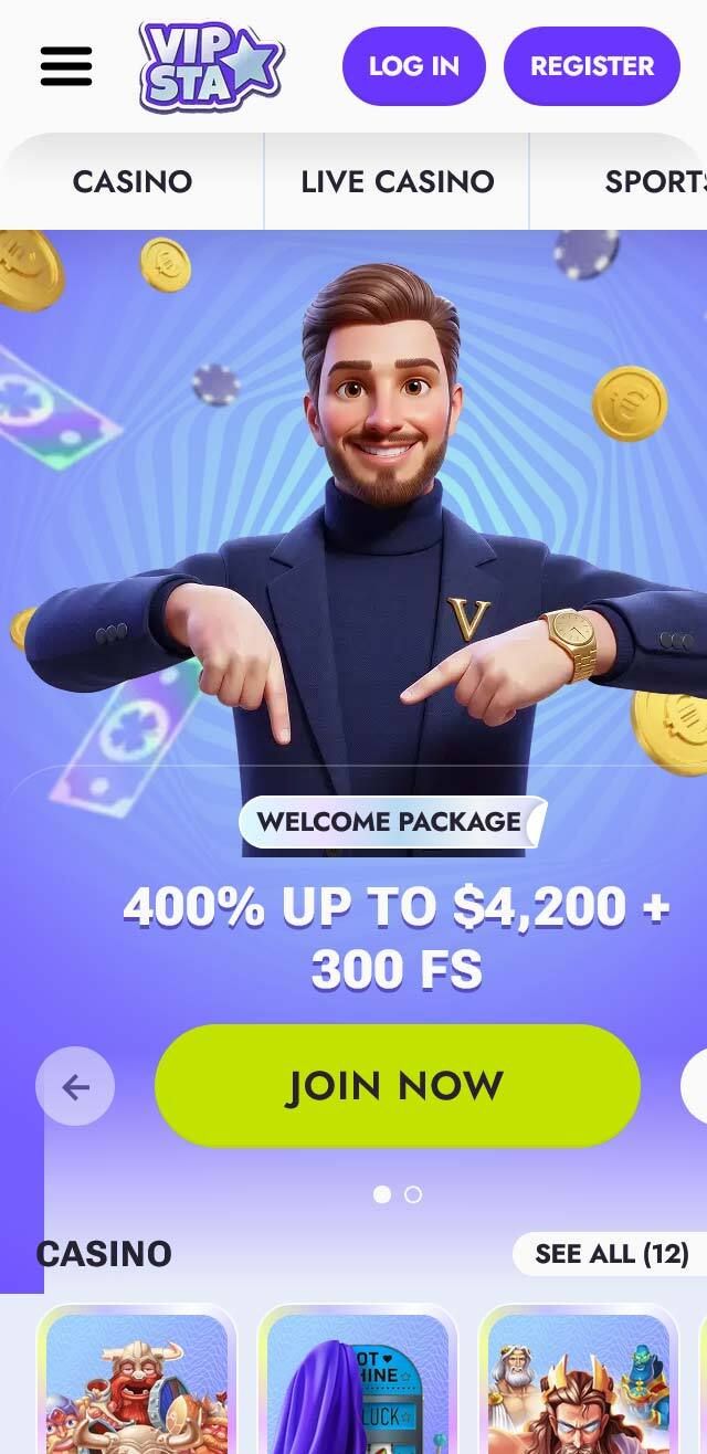 Vipsta Casino review lists all the bonuses available for Canadian players today