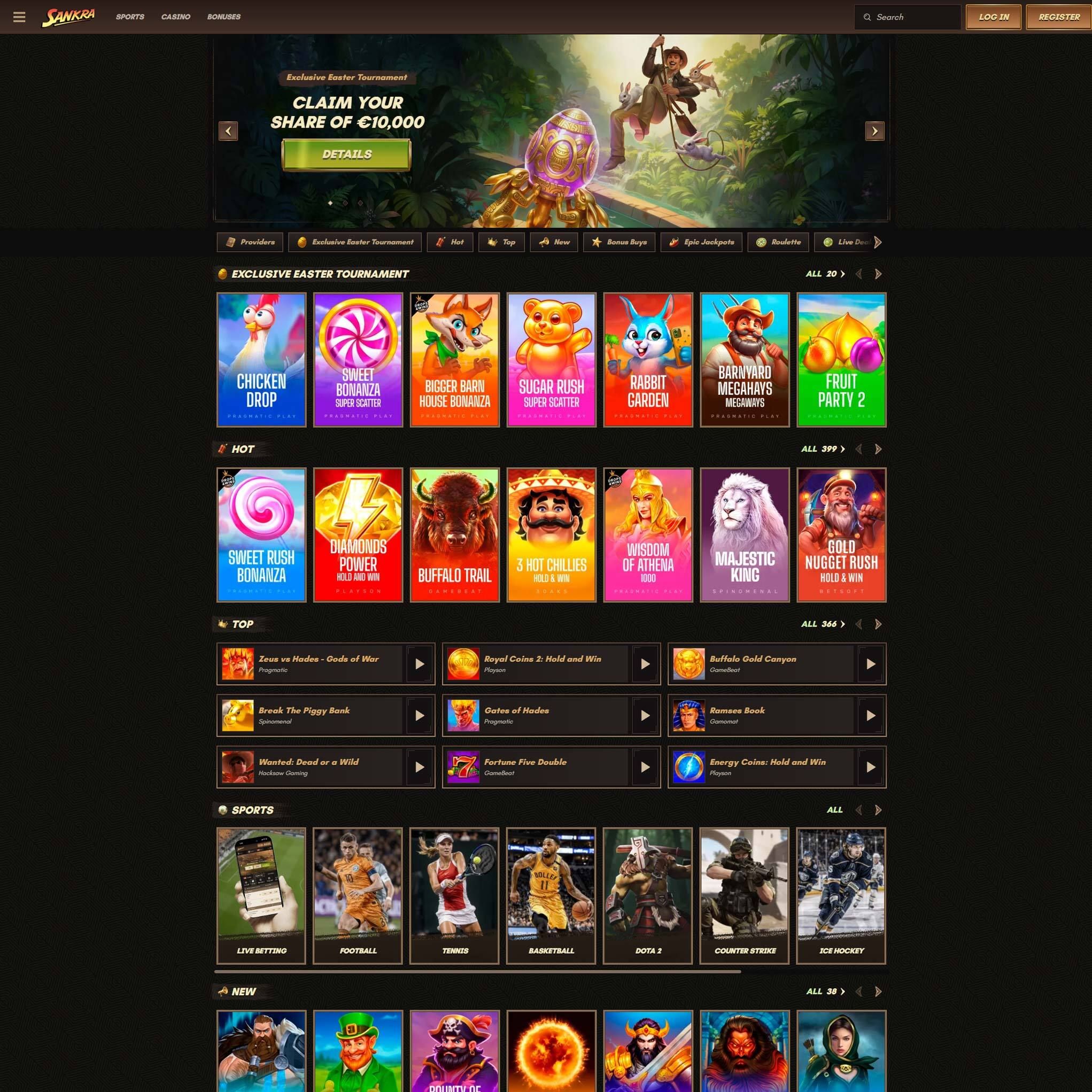 Sankra Casino review by Mr. Gamble