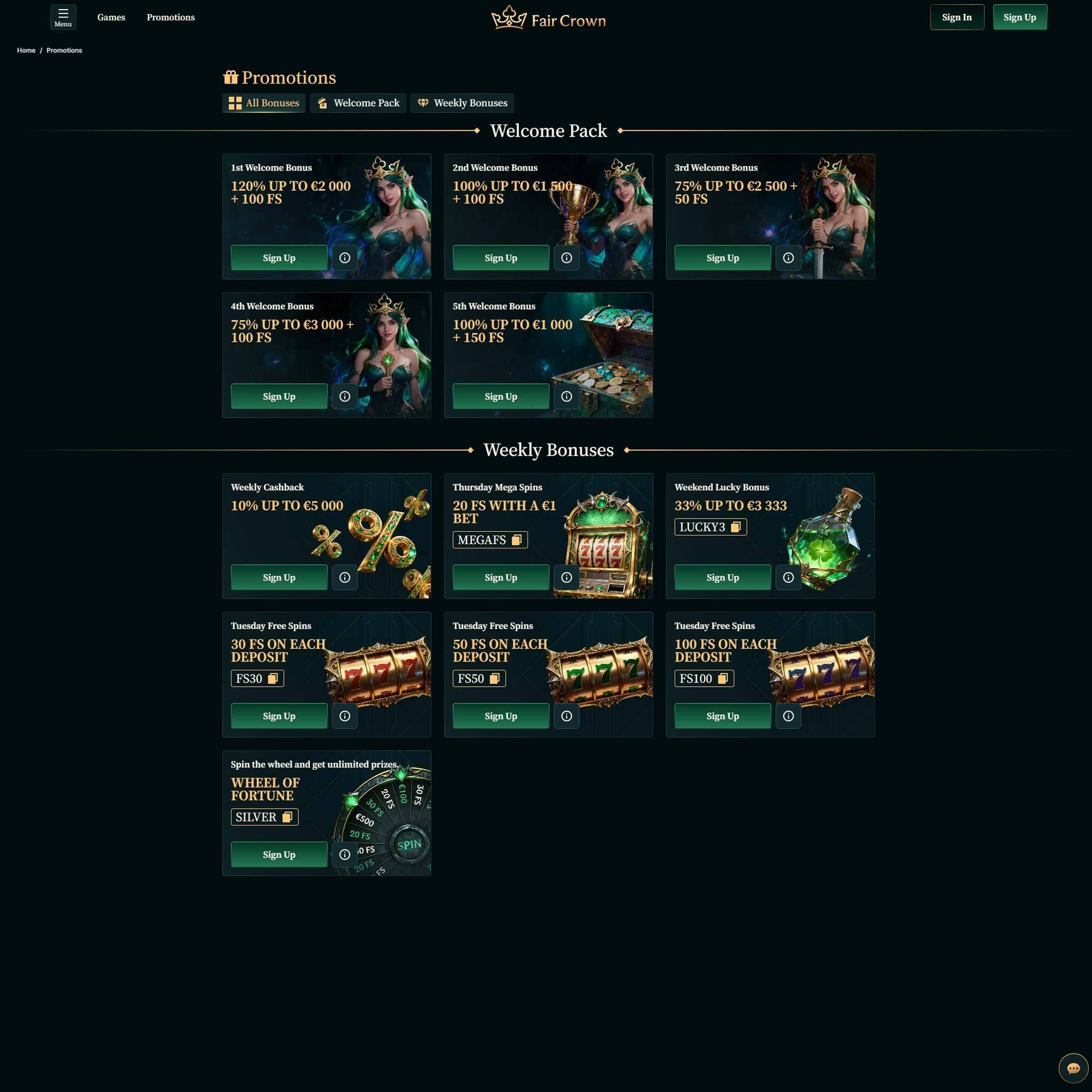 Play casino online at FairCrown to score some real cash winnings - an online casino real money site! Compare all online casinos at Mr. Gamble.