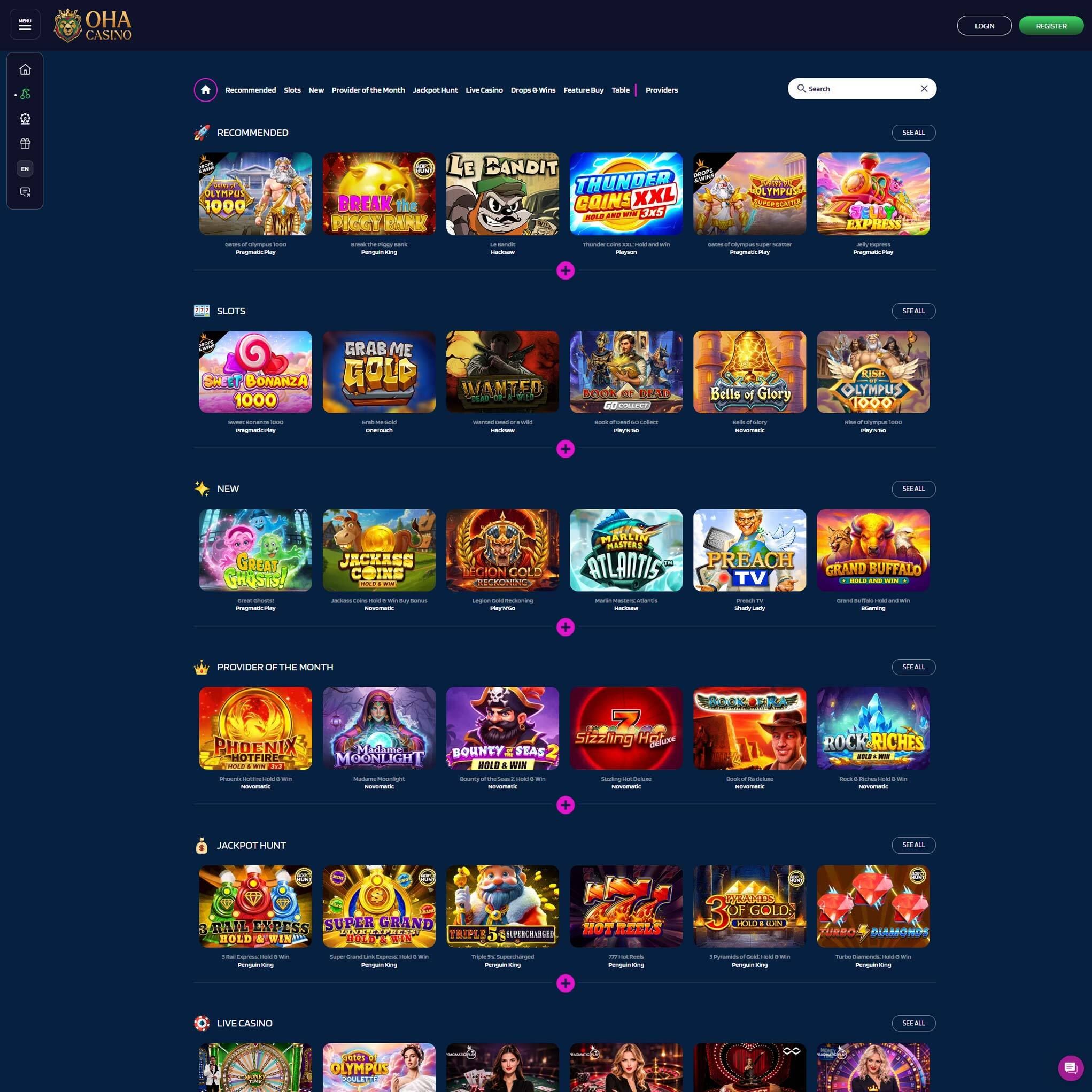 Oha Casino review by Mr. Gamble