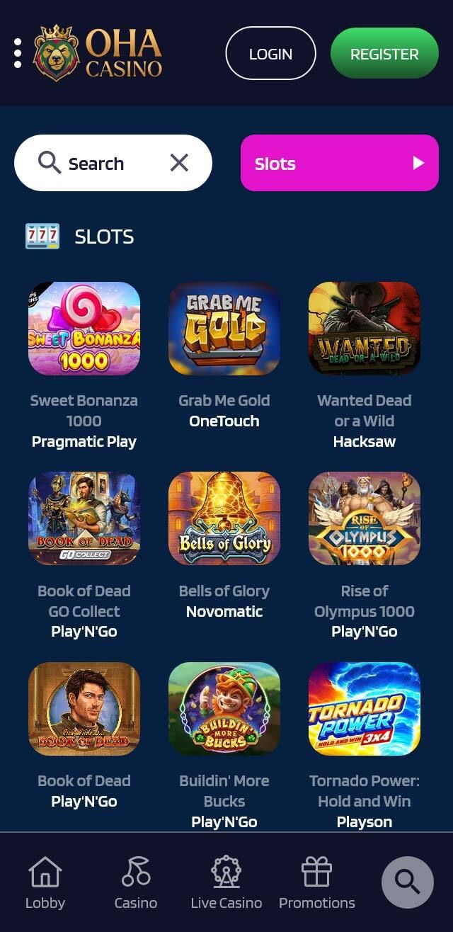 Oha Casino - checked and verified for your benefit