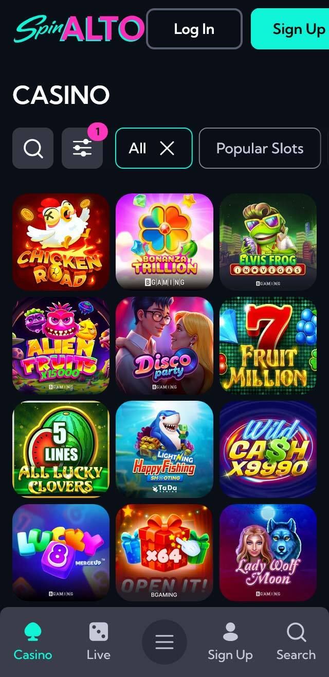 Spinalto Casino - checked and verified for your benefit