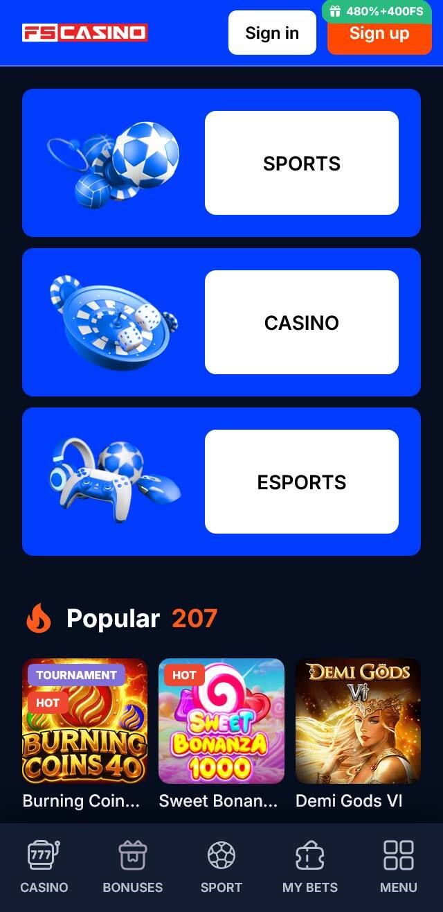 FS Casino review lists all the bonuses available for you today