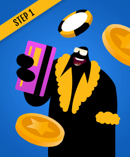 Select card option at a Prezzy Card online casino