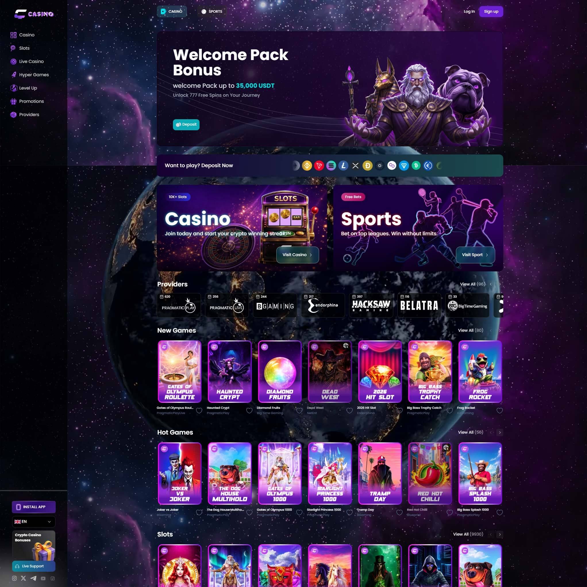 Casino Crypto review by Mr. Gamble