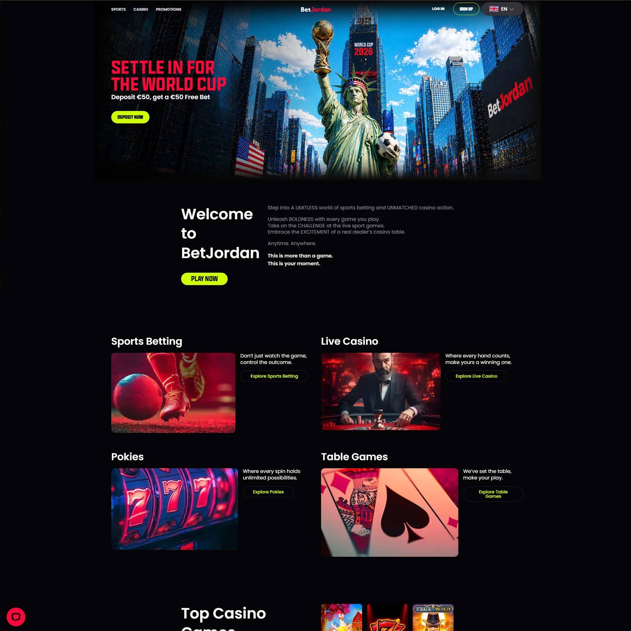 Betjordan Casino review by Mr. Gamble
