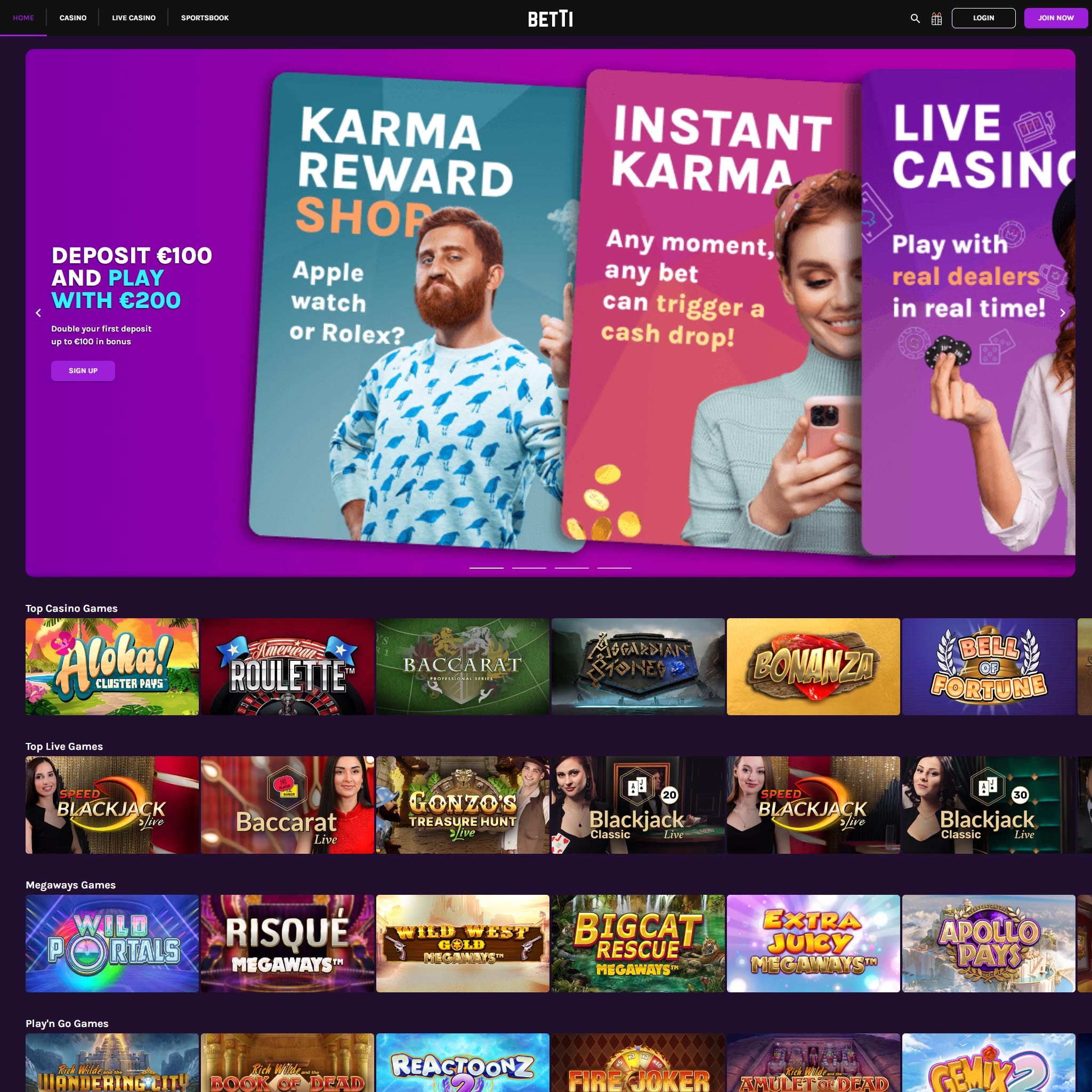 Betti Casino review by Mr. Gamble