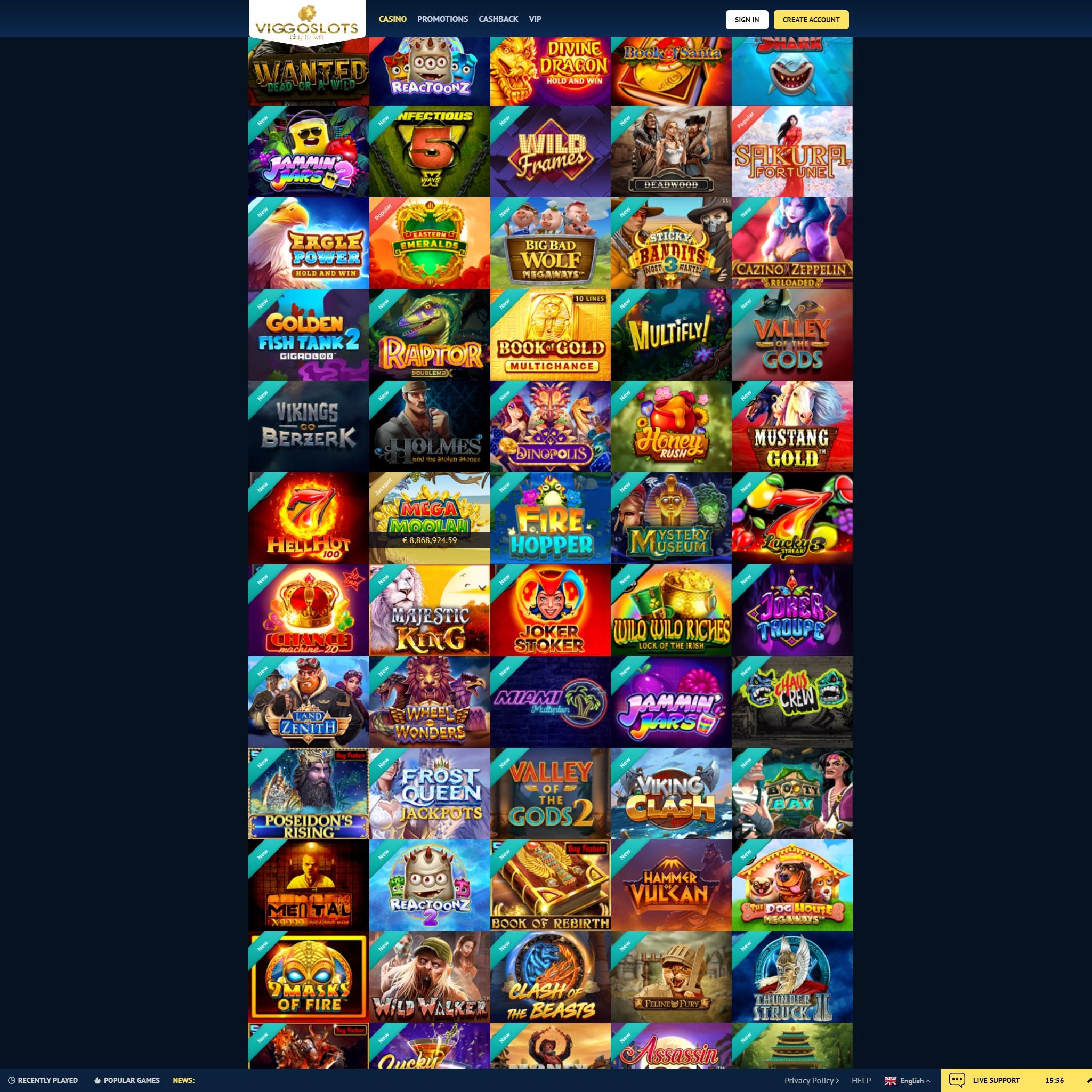 Viggoslots full games catalogue