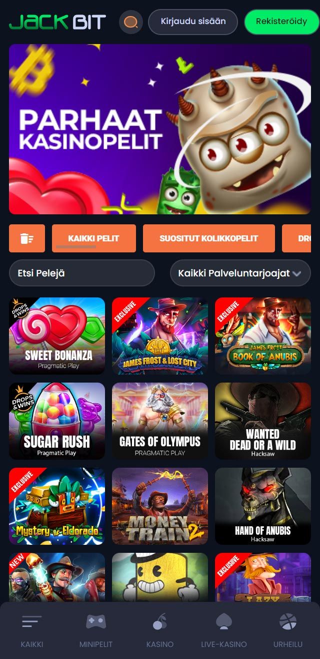 Jackbit Casino arvostelu listaa kaikki bonukset saatavilla sinulle tänään