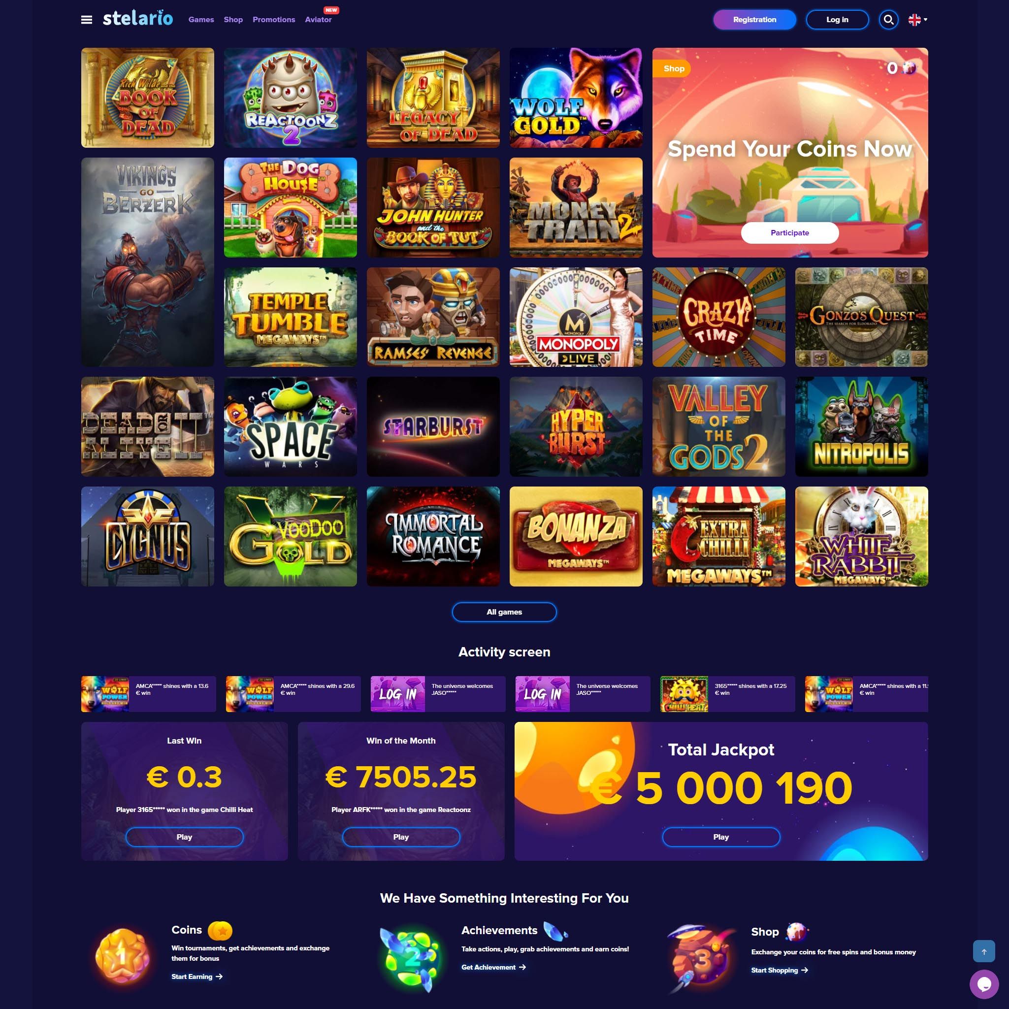 Pelaa netticasino Stelario Casino voittaaksesi oikeaa rahaa – oikean rahan online casino! Vertaa kaikki nettikasinot ja löydä parhaat casinot Suomessa.