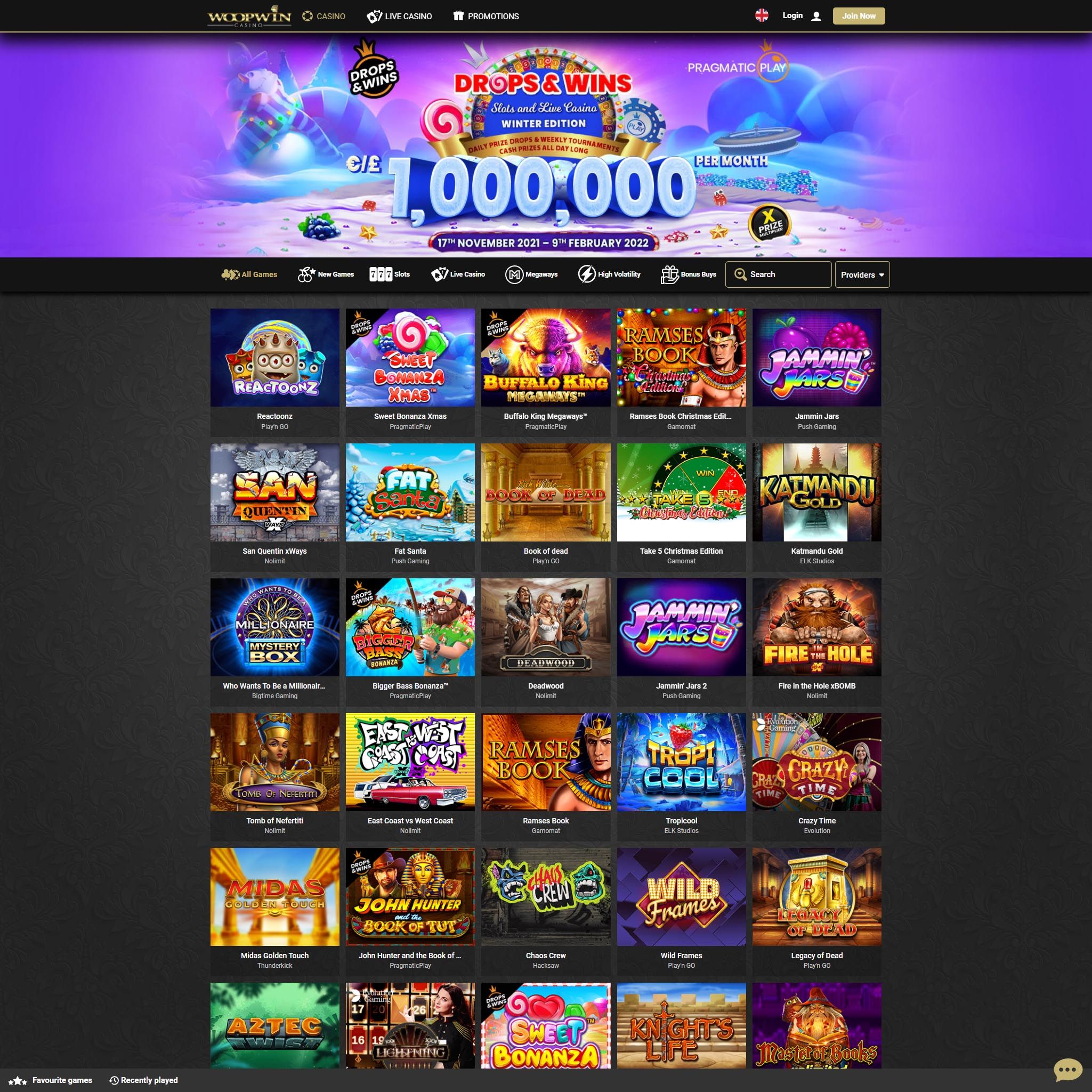 Woopwin Casino review by Mr. Gamble