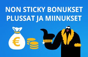 parhaat non sticky bonukset ovat monien pelaajien suosituimpia bonuksia