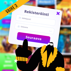 Kuinka rekisteröit tilin nettikasinolle bonukset lunastaaksesi