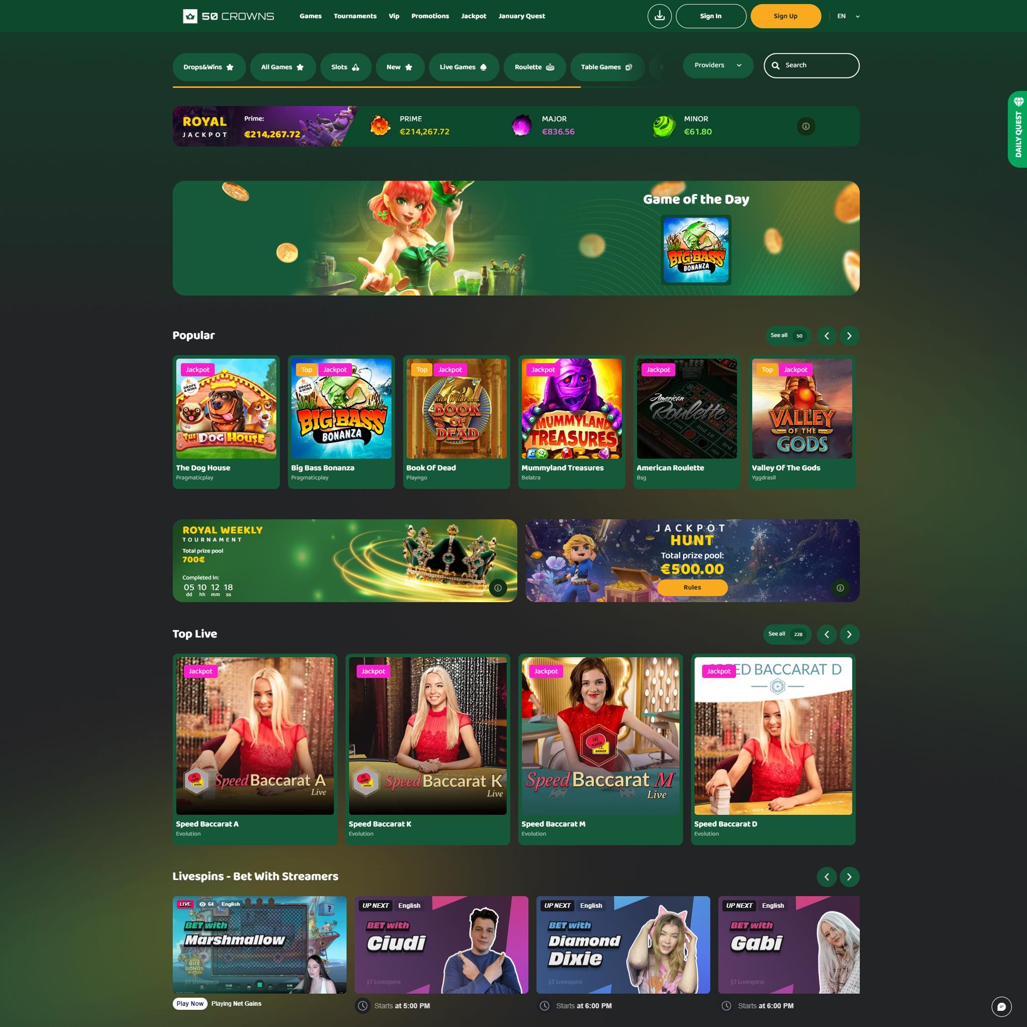 Suomalaiset nettikasinot tarjoavat monia hyötyjä pelaajille. 50crowns Casino on suosittelemamme nettikasino, jolle voit lunastaa bonuksia ja muita etuja.