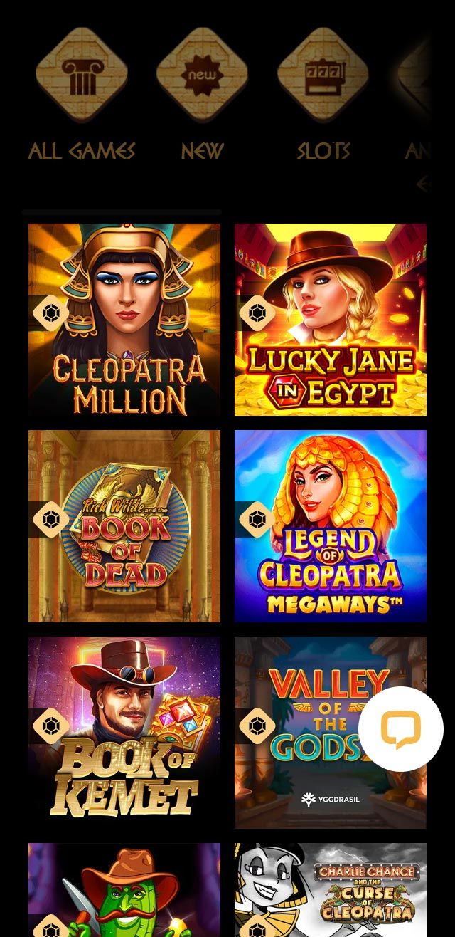 Cleopatra Casino review lists all the bonuses available for Canadian players today