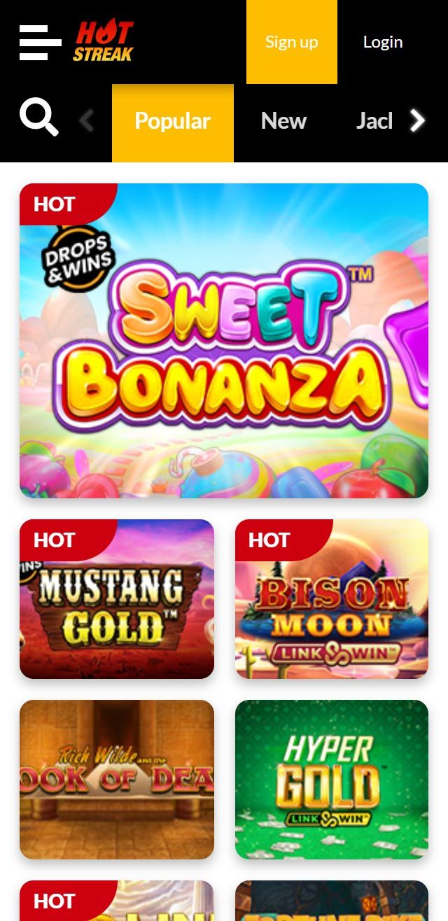 Hot Streak Slots review lists all the bonuses available for NZ players today